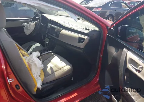 2016 Toyota Corolla Le из США, поврежденный, VIN 5YFBURHE0GP510463